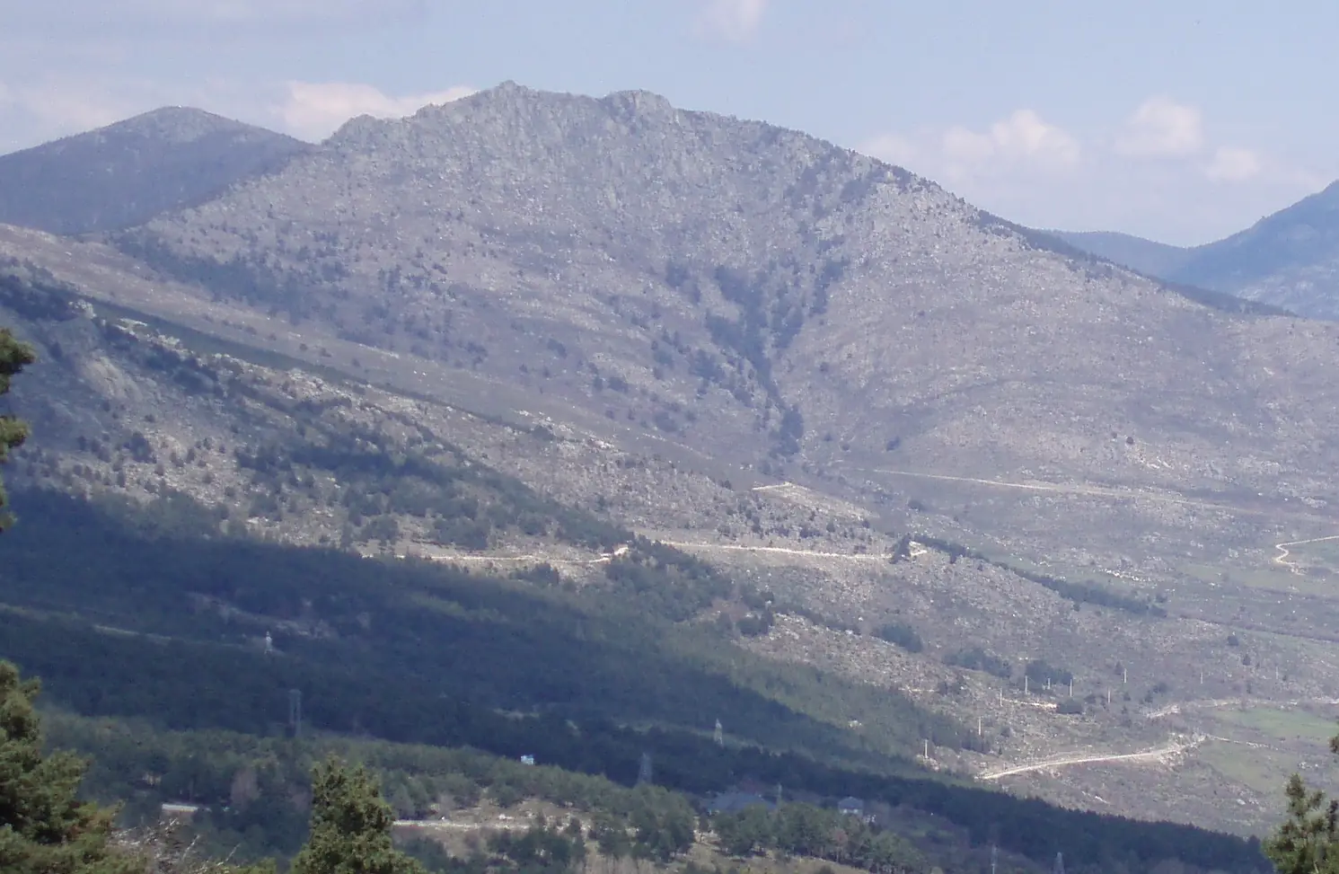 Vertiente sur de La Peñota